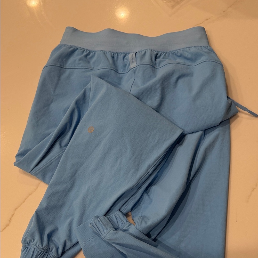 Lululemon light blue joggers